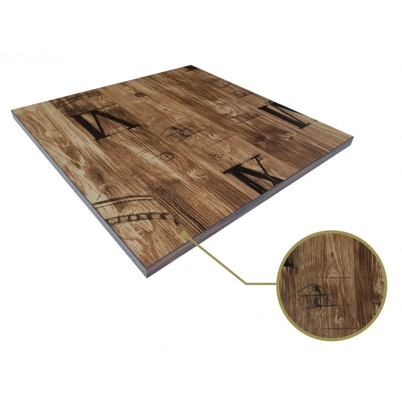 Mesa VERSALLES NEW: BILAMINADO VINTAGE HD7346