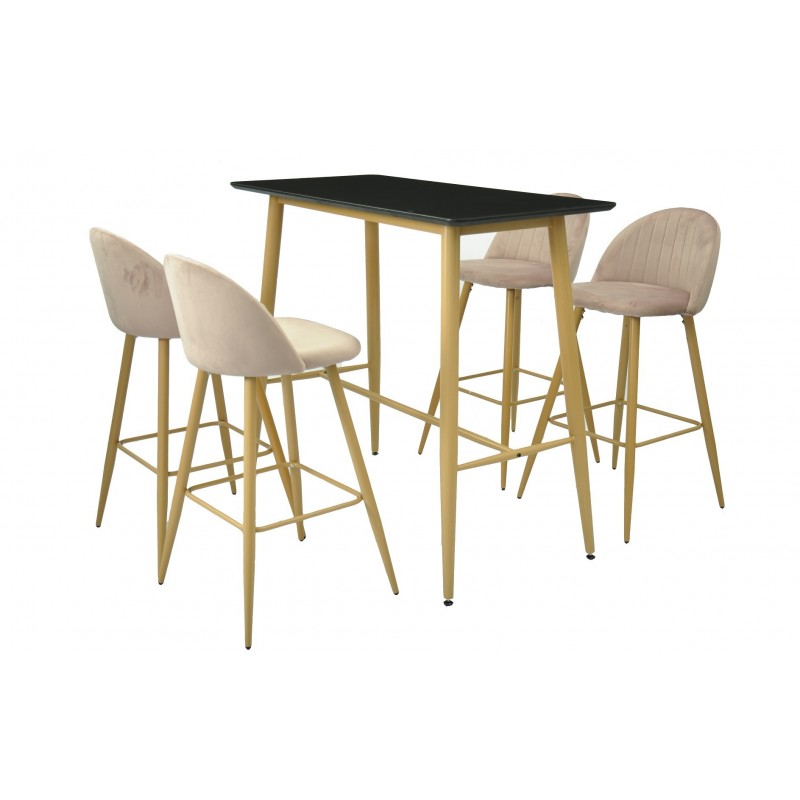 Mesa GOBBI:Mesa GOBBI, alta, metal, negra, 120...