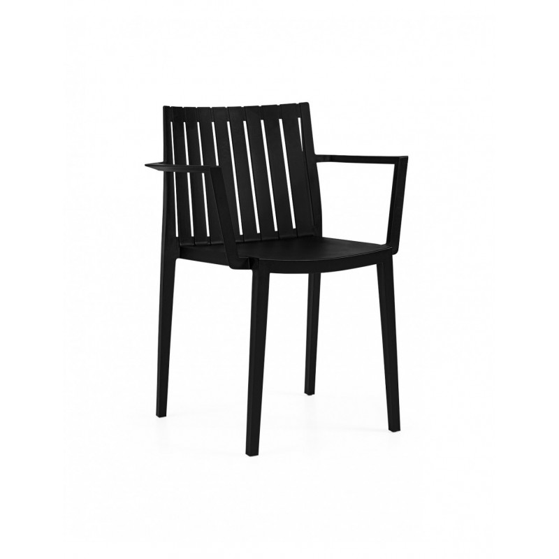 Sillón CHOPIN, apilable,  polipropileno blanco*