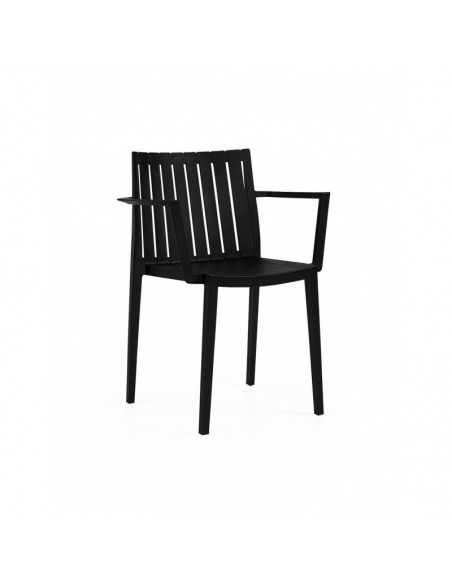 Sillón CHOPIN, apilable,  polipropileno blanco*