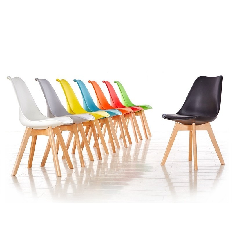 Silla TORRE 4P (SU), madera, polipropileno y...