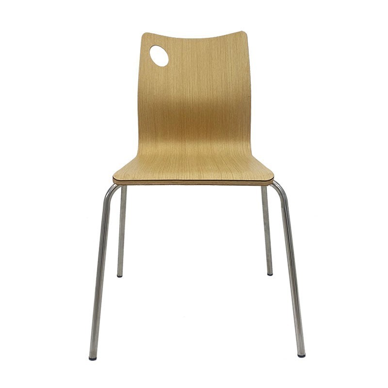 Silla AMELIE, apilable, acero inoxidable,...