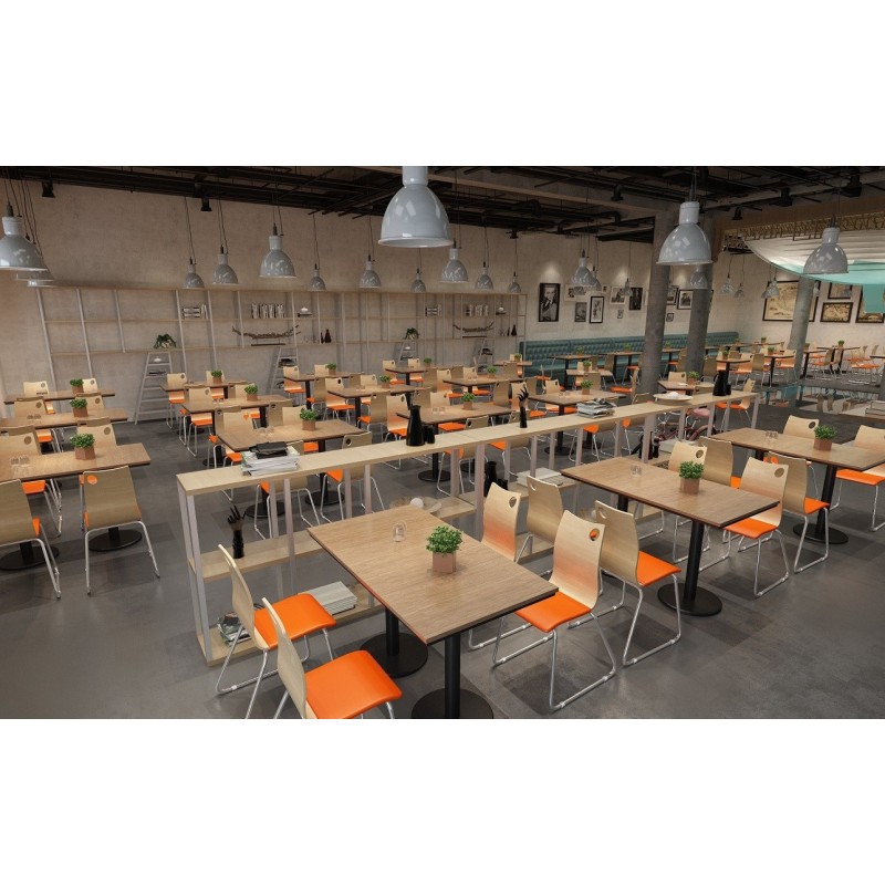 Silla AMELIE, apilable, acero inoxidable,...