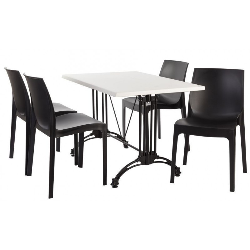 Base de mesa EIFFEL NEW, rectangular, aluminio,...