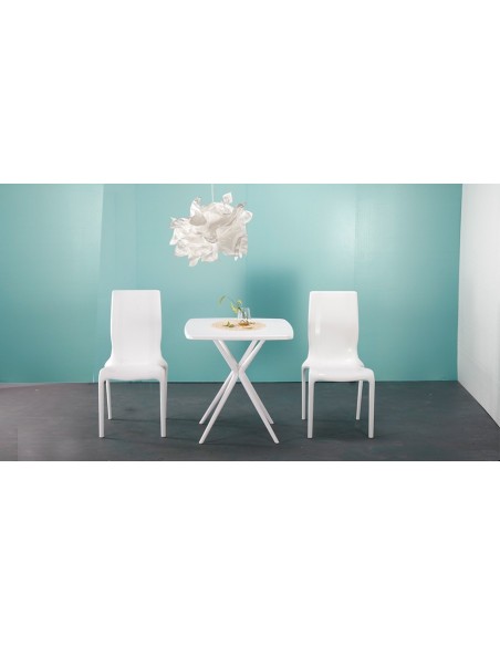 Silla AUSTRAL, polipropileno blanco*