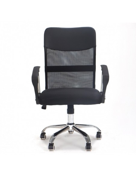 Sillón de oficina DISCOVER NEW ( M ), malla y tejido mesh negro