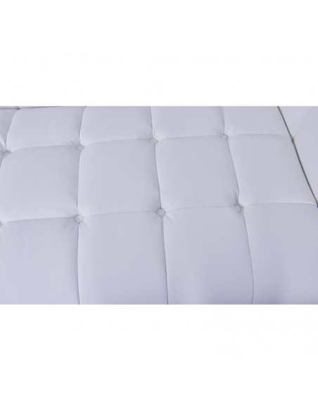 Sillón LEWIS, similpiel blanca