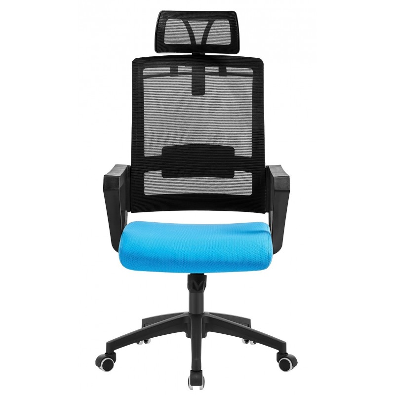 Sillón de oficina ASTON, negro, malla negra,...