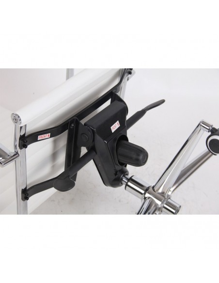 Sillón de oficina ALABAMA NEW, alto, similpiel blanca