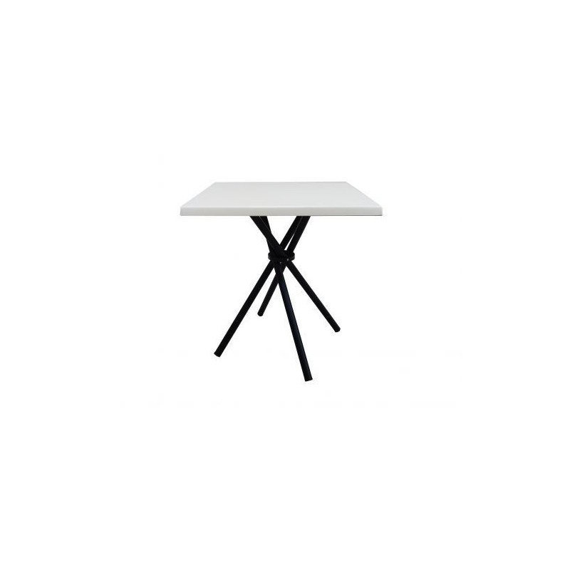 Base de mesa CLEO, metal, negro, base de 49 x...