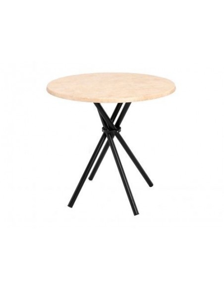 Base de mesa CLEO, metal, negro, base de 49 x 49 cms, altura 75 cms