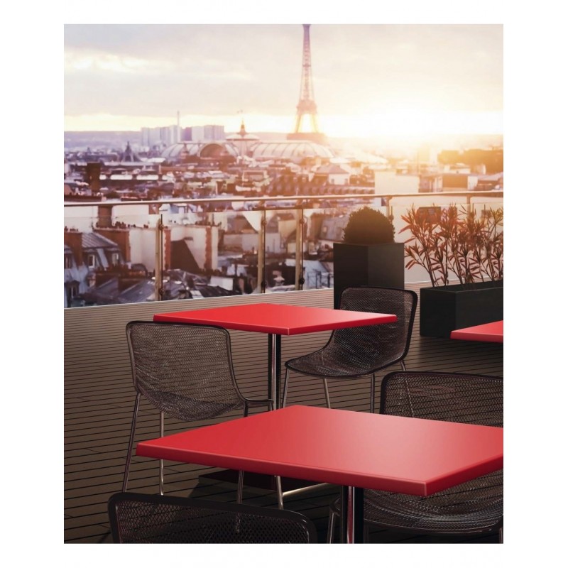 Tablero de mesa Werzalit Alemania, ROJO 328, 70...