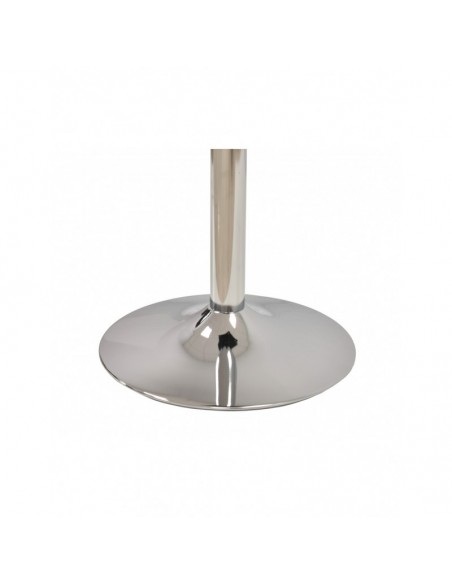 Base de mesa CRISS NEW, alta, cromada, base 45 cms diámetro, altura 110 cms