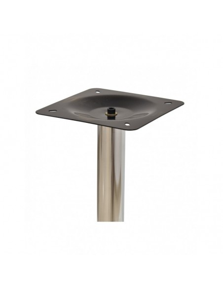Base de mesa CRISS NEW, alta, cromada, base 45 cms diámetro, altura 110 cms