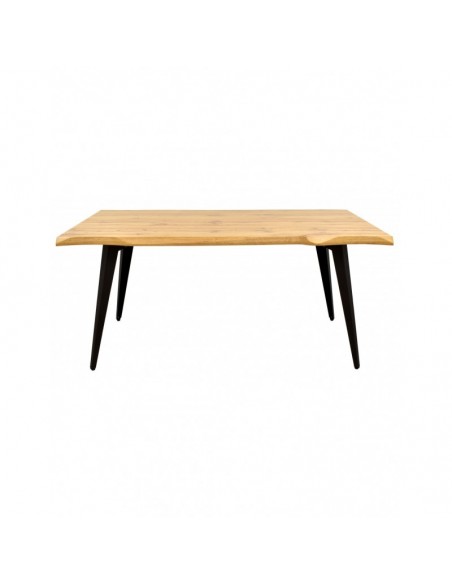 Mesa MELIDE, metal, madera,160 x 90 cms