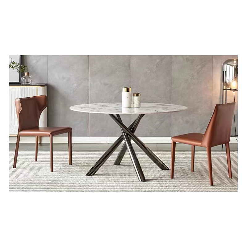 Mesa SAHARA, metal negro, tapa de cristal...