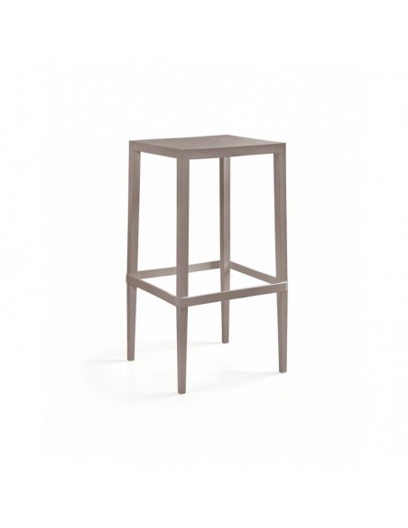Mesa CHOPIN-103, apilable, polipropileno blanco, 50 x 50 x 103 cms