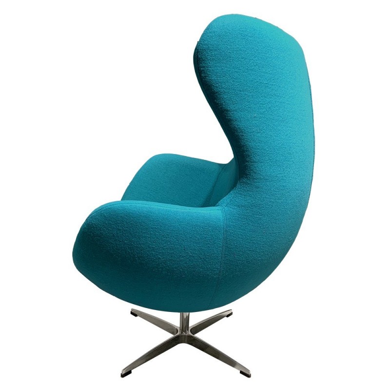 Sillón EG SH034, tapizado cachemira turquesa 34