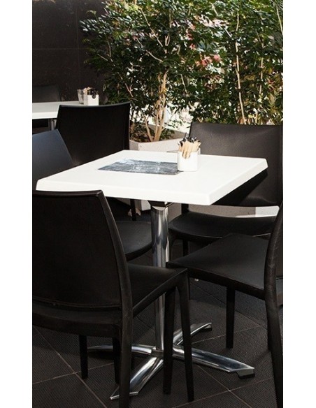 Base de mesa GATHER, aluminio, abatible, 4 brazos