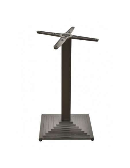 Base de mesa ELBA, negra, base de 44x44 cms, altura 72 cms
