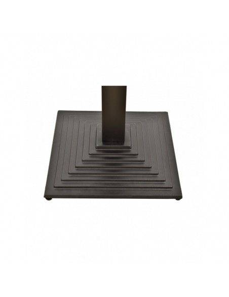 Base de mesa ELBA, negra, base de 44x44 cms, altura 72 cms