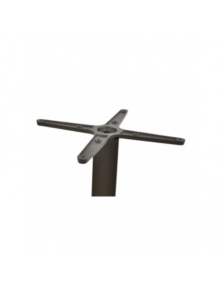 Base de mesa ELBA, negra, base de 44x44 cms, altura 72 cms