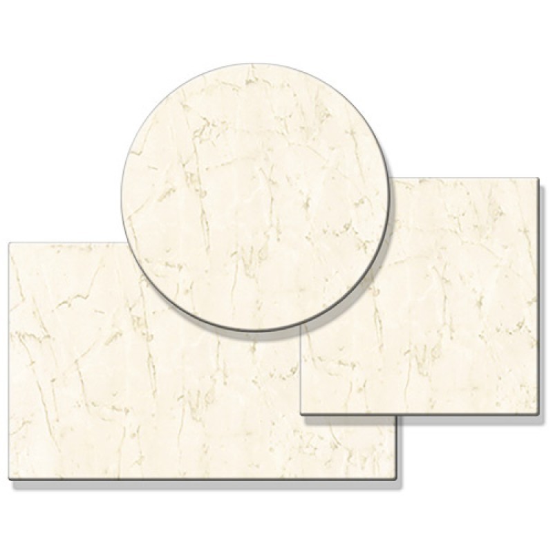 Mesa BEVERLY: WERZALIT SM - 70 MARMOR BIANCO