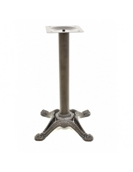 Base de mesa RÓDANO, negra, base de 58 x 58 cms, altura 75 cms