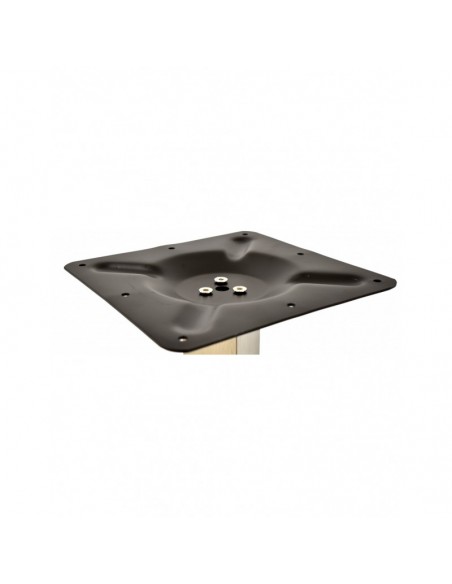 Base de mesa IPANEMA, acero inoxidable, base de 45 x 45 cms, altura 72 cms