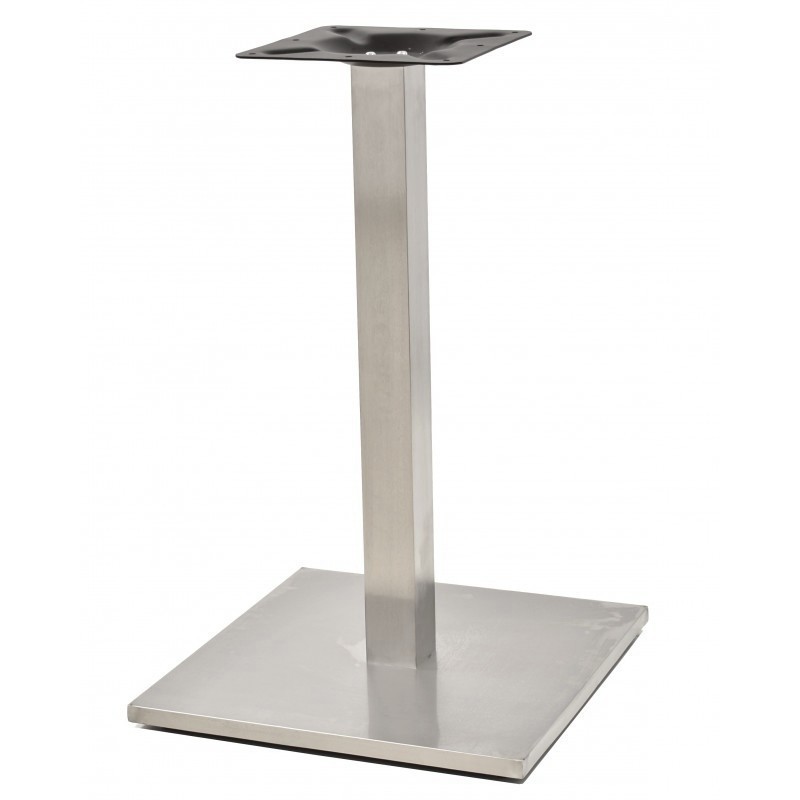 Base de mesa IPANEMA, acero inoxidable, base de...