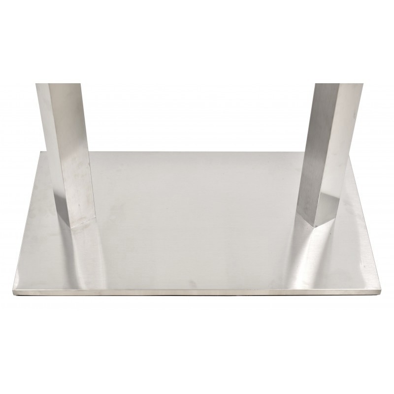 Base de mesa IPANEMA, acero inoxidable, base de...