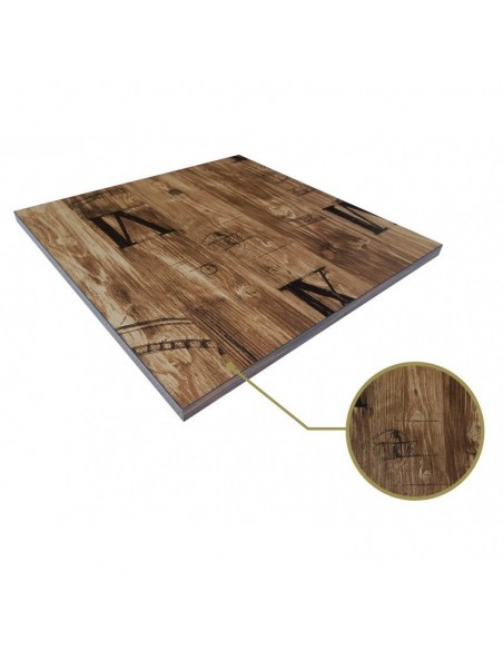 Mesa BOHEME: BILAMINADO VINTAGE HD7346